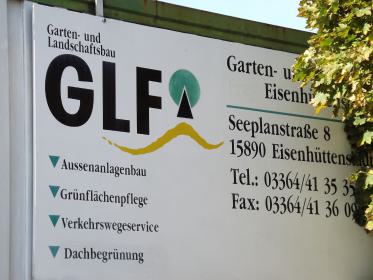 GLF Firmenschild GLF Firmenschild