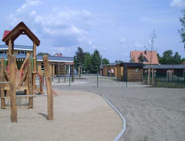 Eingang zum Spielplatz