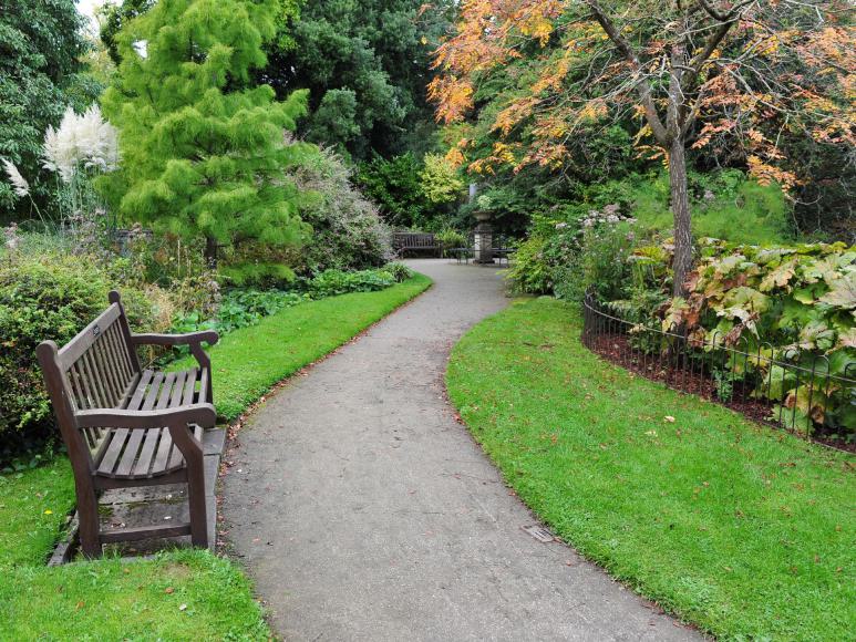 Weg im Garten Weg im Garten